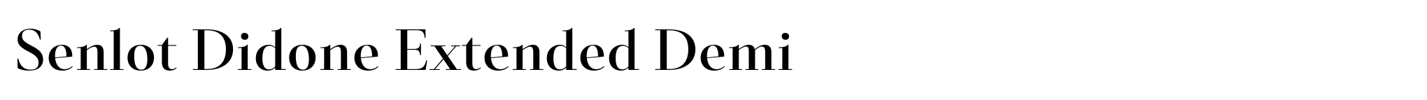 Senlot Didone Extended Demi image